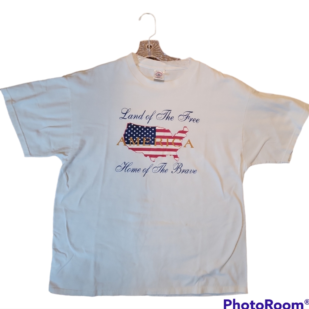 AMERICA Land of the Free, Home of the Brave T-shirt